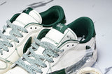 Travis Scott AJ1 Low x Stussy 'White Green' (Custom)