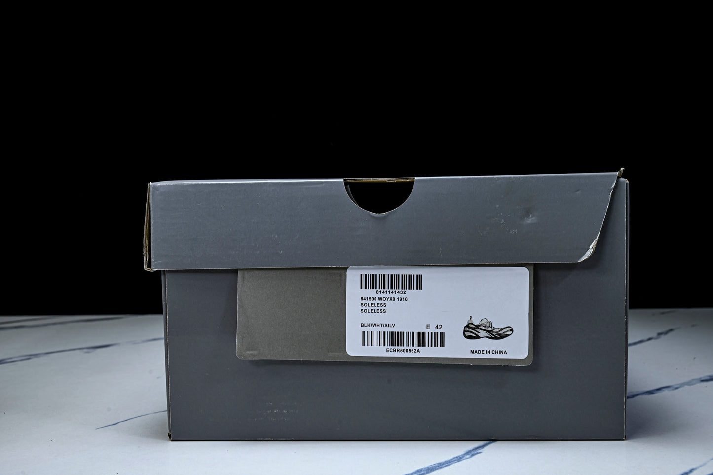 Вalenciaga Soleless Sneaker 'White Black'