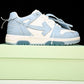 Off-White Out Of Office OOO Low Top 'Sartorial Stitching - Blue White'