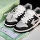 Off-White Out Of Office OOO Low Top 'Black Grey'