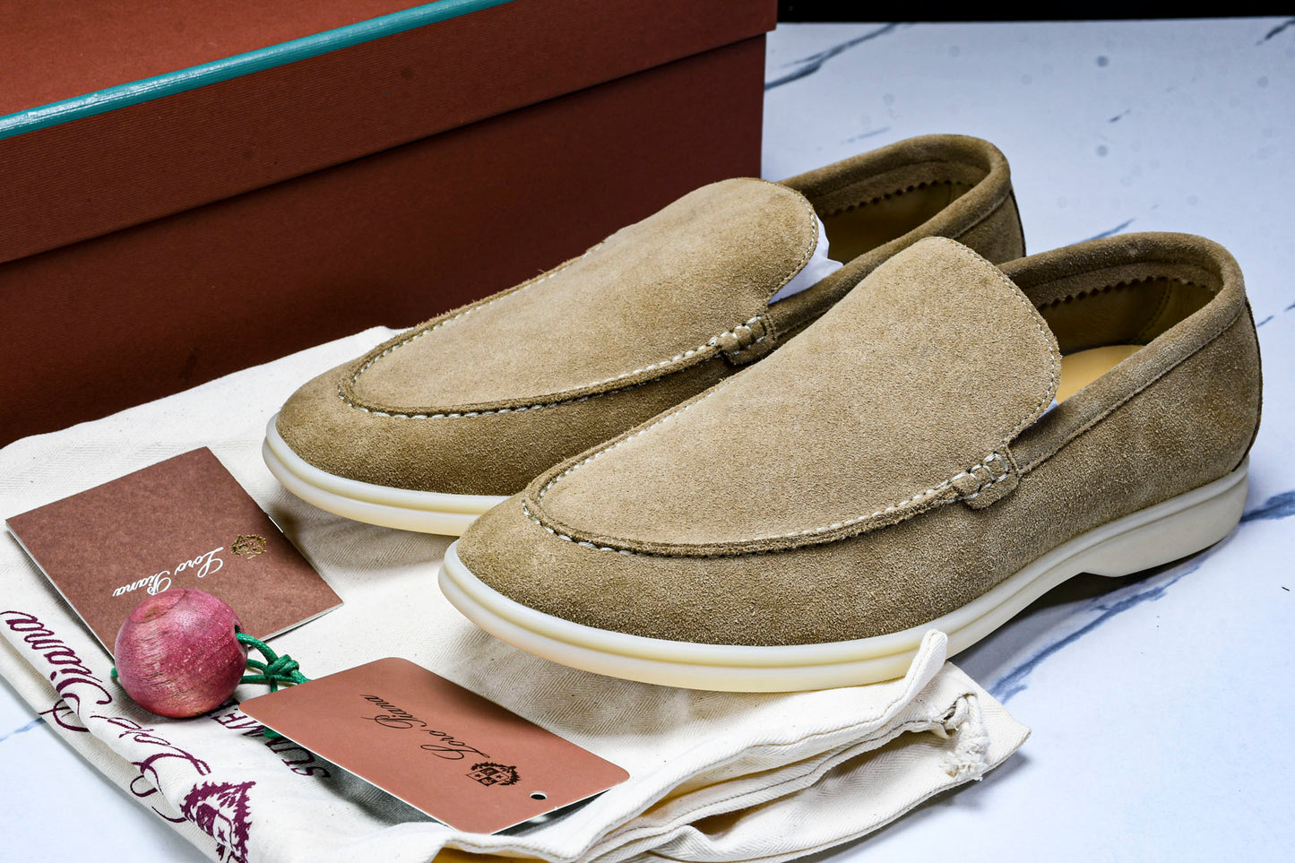 Loro Piana Summer Walk Loafer 'Canteen Brown'