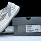 Вalenciaga Hamptons Worn-Out Sneaker 'Off-White Grey Red'
