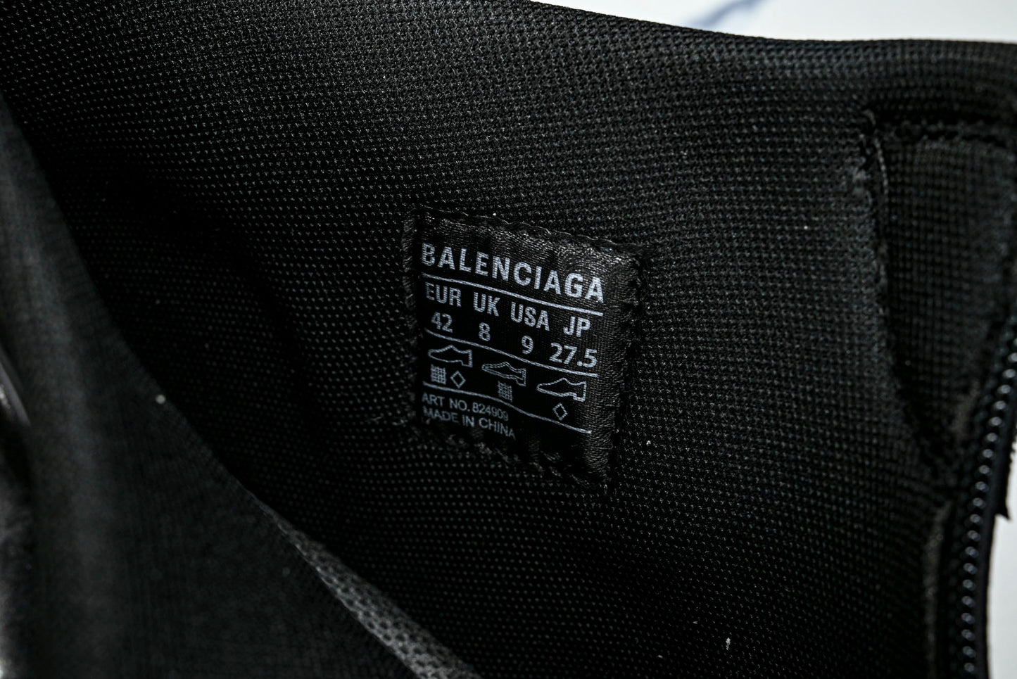 Вalenciaga Basketball Sneaker 'Black'