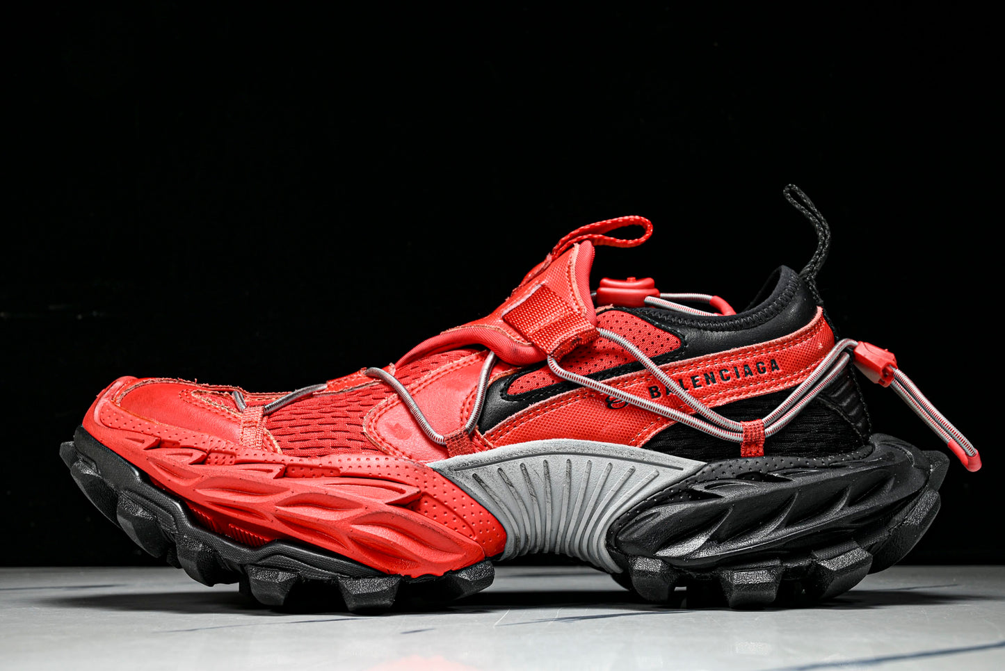Вalenciaga Hike Sneaker 'Red Black'