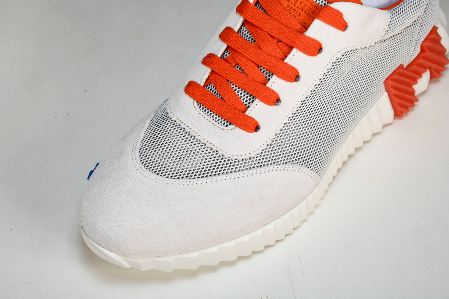 Hermès Bouncing Sneaker 'Blanc Orange Bleu'