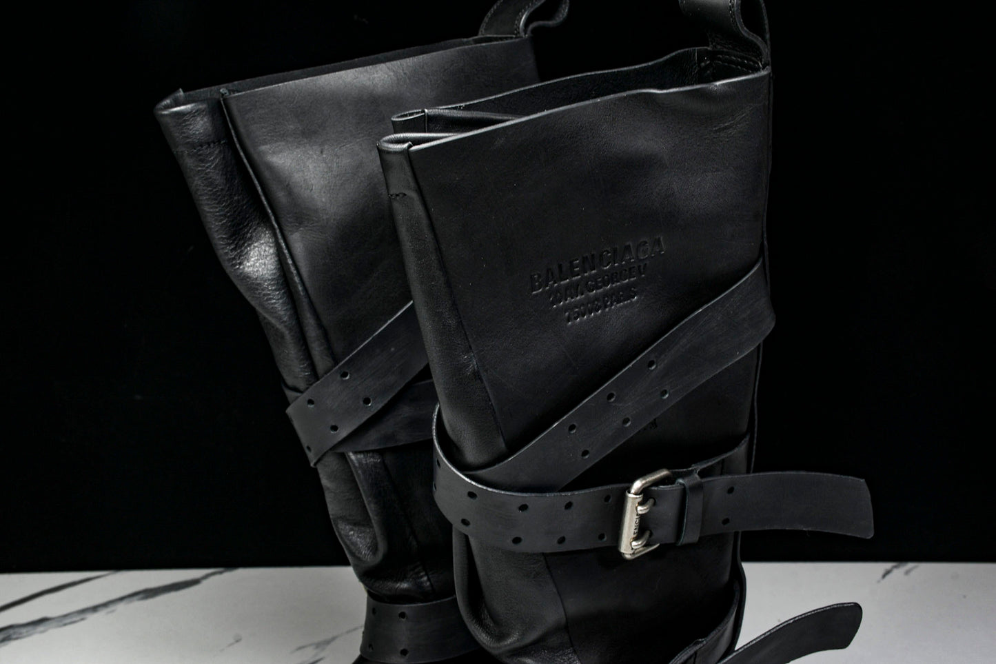 Вalenciaga Venom High Boot 'Black'