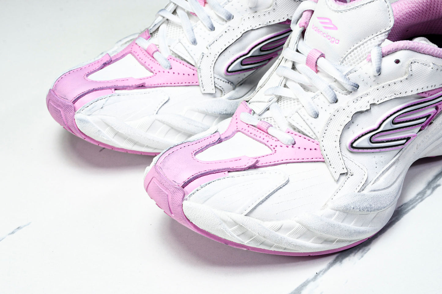 Вalenciaga Monday Shoe 'White Pink'