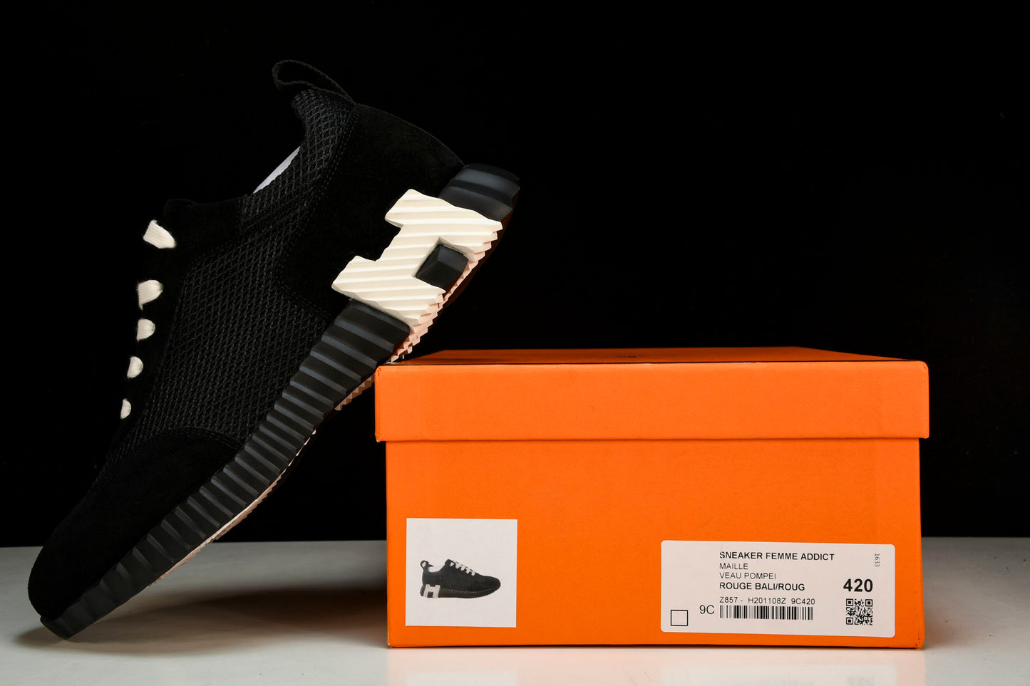 Hermès Bouncing Sneaker 'Noir'