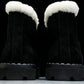 Prada Suede Booties 'Black'