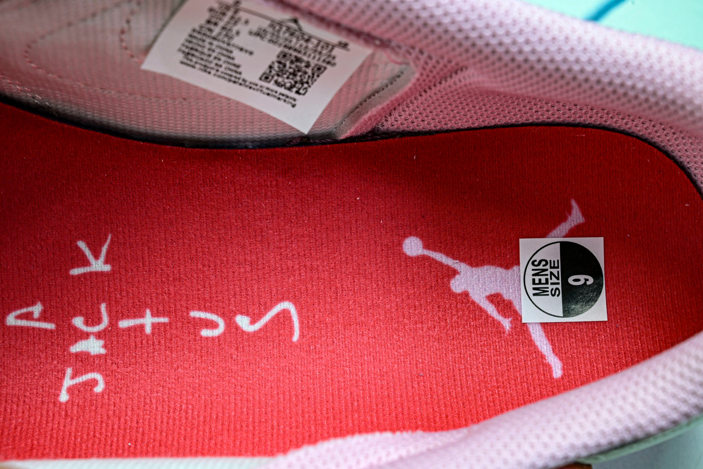 Travis Scott AJ1 Retro Low OG 'Tropical Pink'