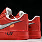 Off-White AF1 'Red' (Unreleased)