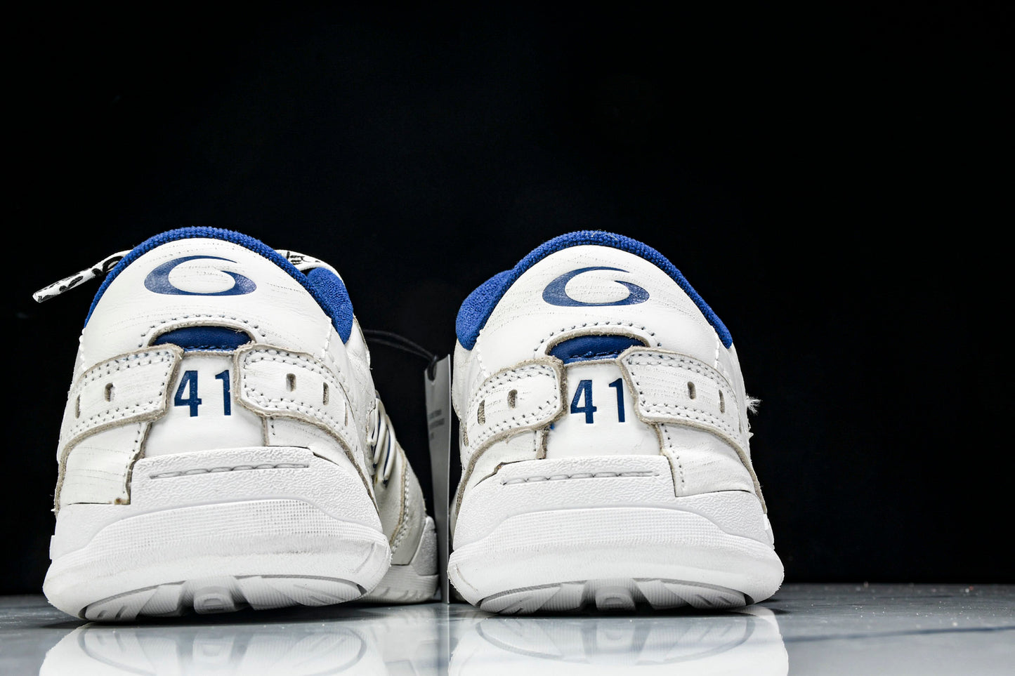 Вalenciaga Hamptons Worn-Out Sneaker 'White Blue'