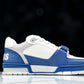 Louis Vuittоп Trainer Low Velcro Strap 'Perforated Blue'