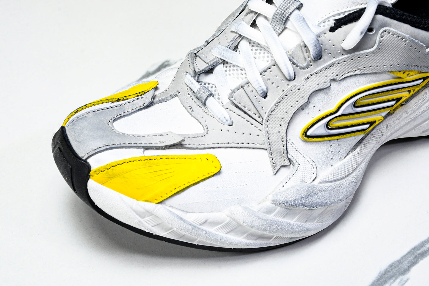 Вalenciaga Monday Shoe 'White Yellow'