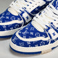 Louis Vuittоп Trainer Low 'Blue Monogram Textile'