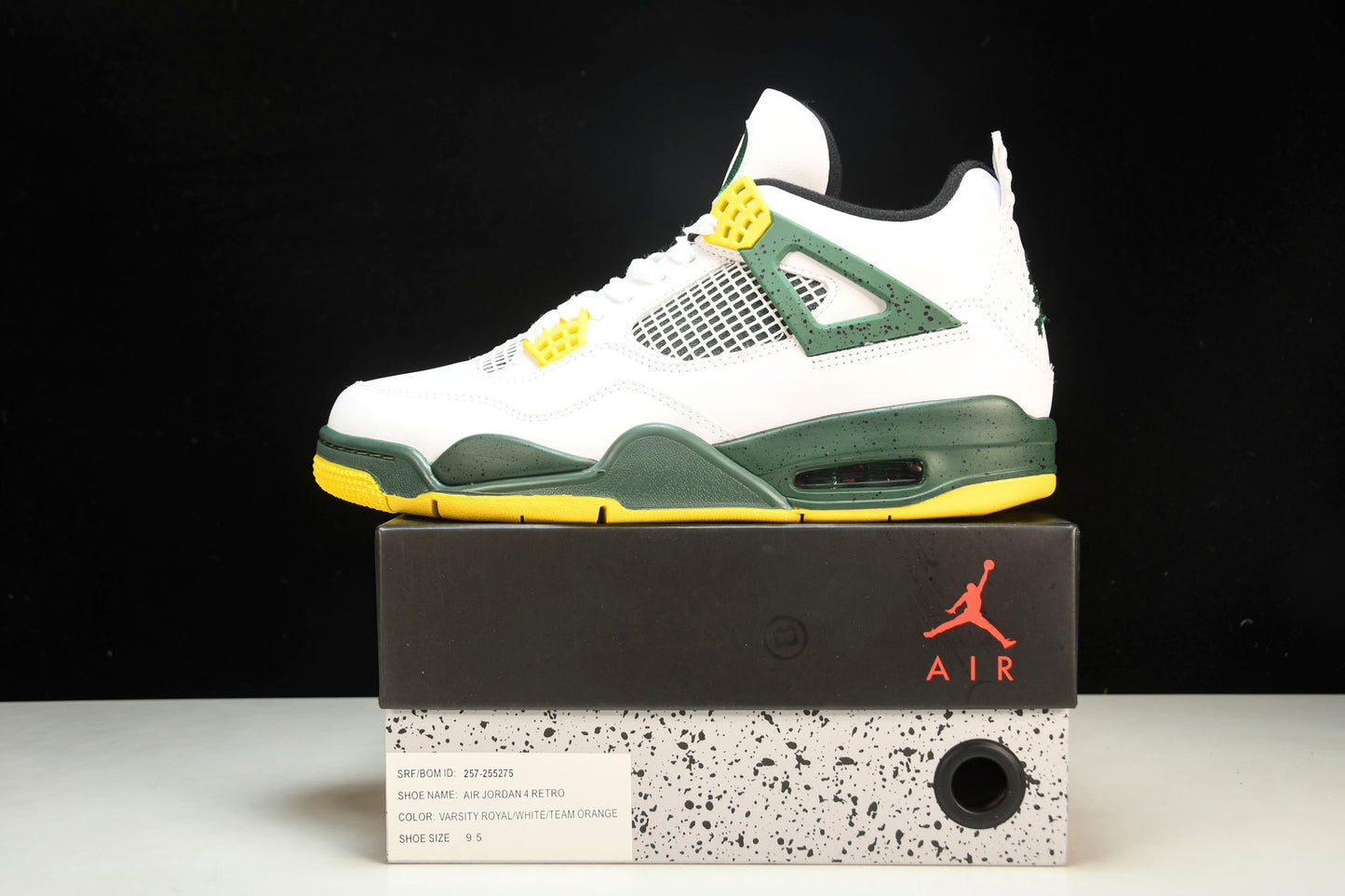 AJ4 Retro Oregon Ducks PE 'Duckman'