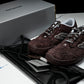 Вalenciaga Hamptons Suede Sneaker 'Dark Brown'