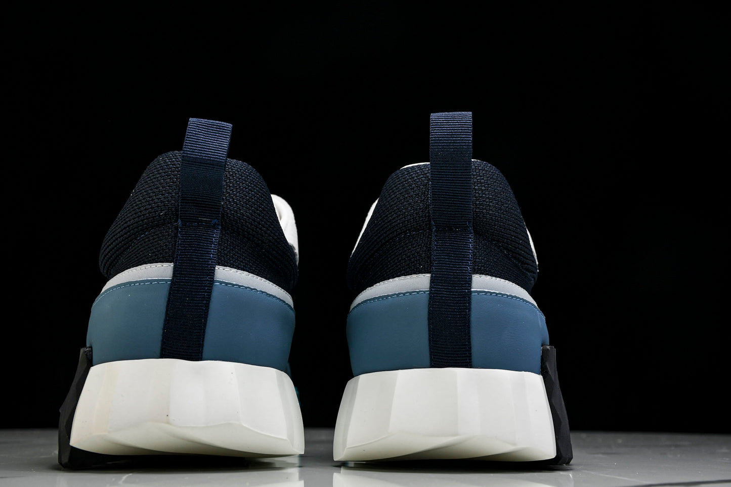 Hermès Bouncing Sneaker Panelled 'Marine Bleu Blanc'