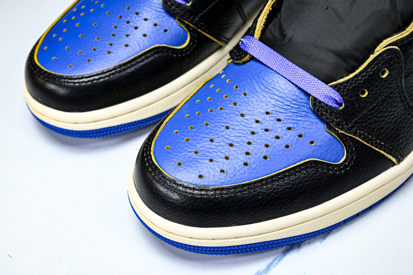 Union LA x Fragment x AJ1 Retro High 'Black Sport Royal'