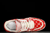 Louis Vuittоп Trainer Low 'Red Monogram Textile'