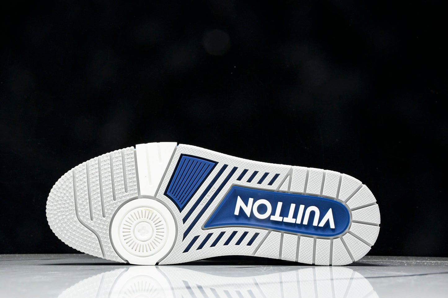 Louis Vuittоп Trainer Low Velcro Strap 'Perforated Blue'
