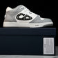 D1or B57 Mid-Top "Grey White'