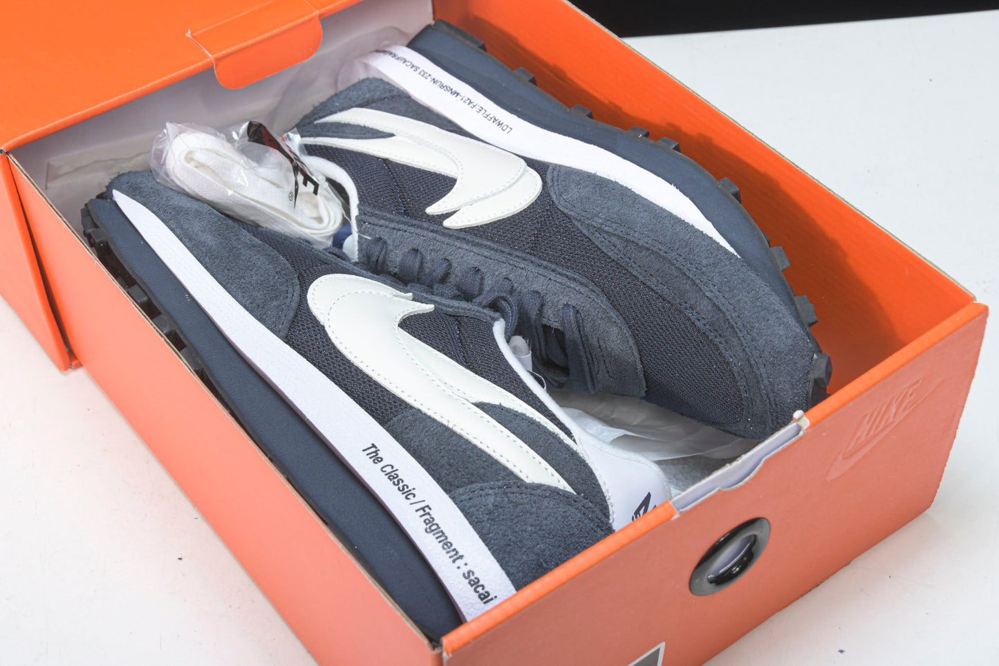 Fragment x Sacai LD Waffle ‘Blackened Blue’