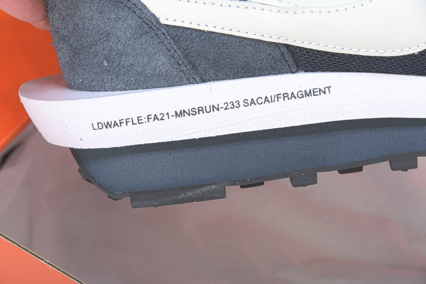 Fragment x Sacai LD Waffle ‘Blackened Blue’