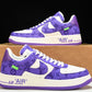 Louis Vuittоп x AF1 by Virgil Abloh 'Purple White'