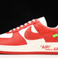 Louis Vuittоп x AF1 by Virgil Abloh 'Red White'