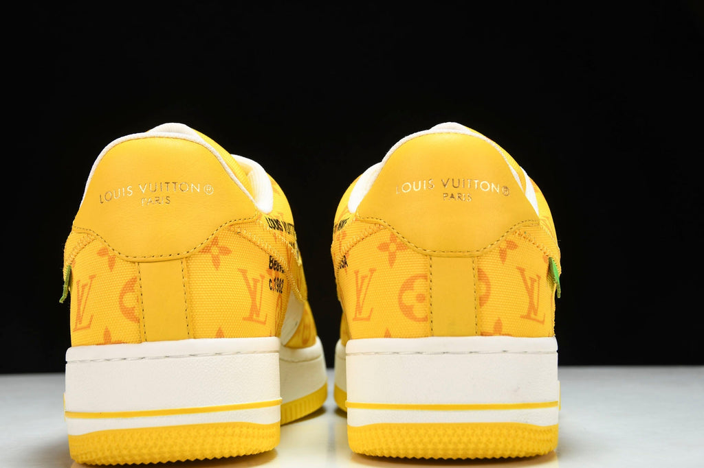 Louis Vuitton Nike Air Force 1 Low By Virgil Abloh Yellow - UA Review 