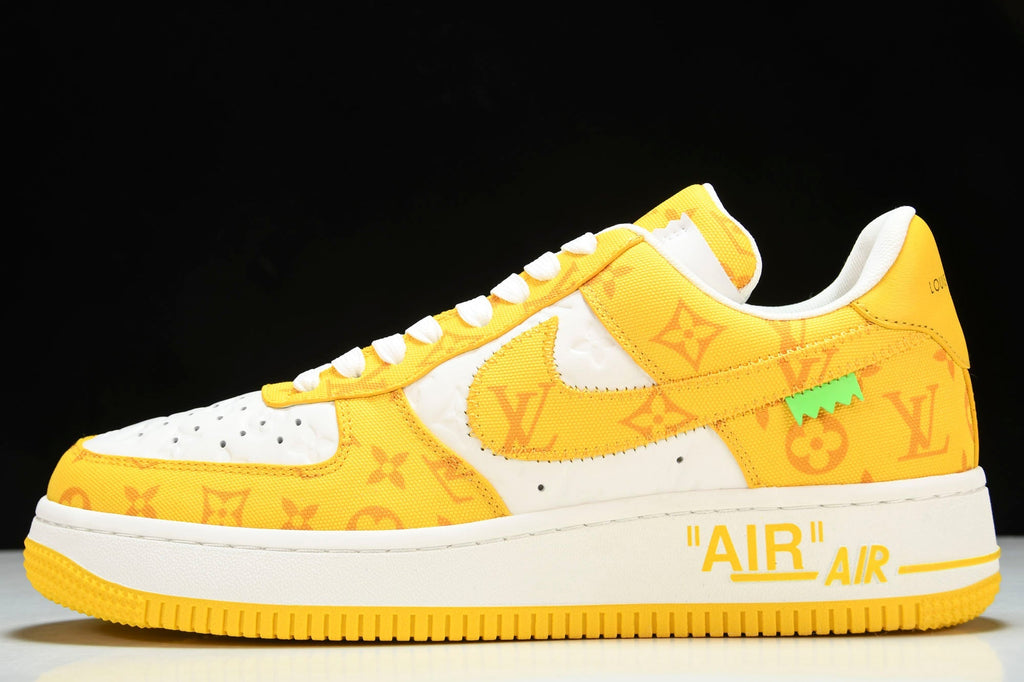 Louis Vuitton Nike Air Force 1 Low By Virgil Abloh Yellow - UA Review 
