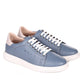 Low Light Blue Leather Sneaker