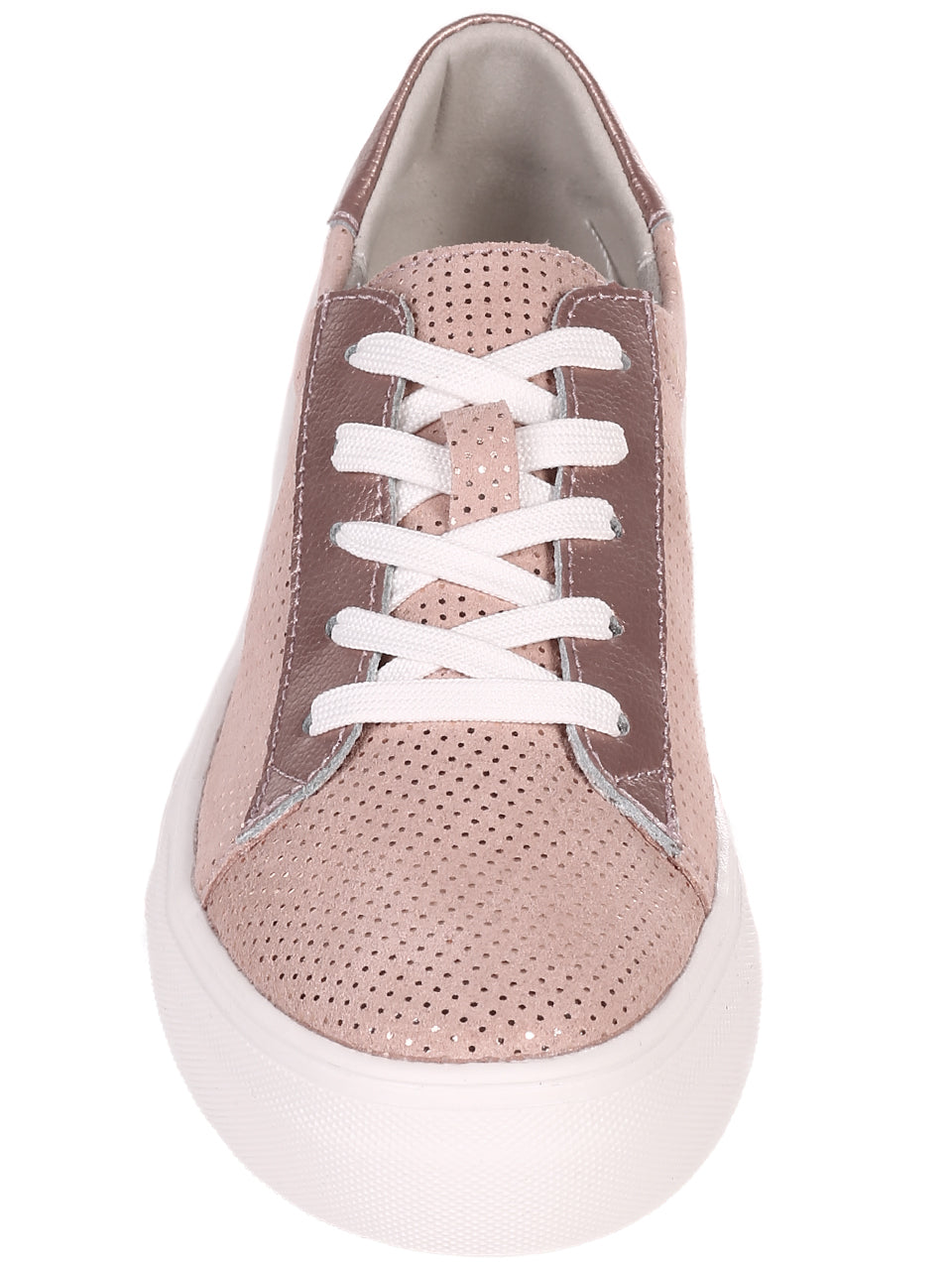 Low Pink Mesh Sneaker