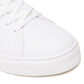 Low Top White Leather Sneakers