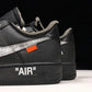 Off-White AF1 '07 Virgil x MoMa Black