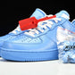 Off-White AF1 MCA University Blue