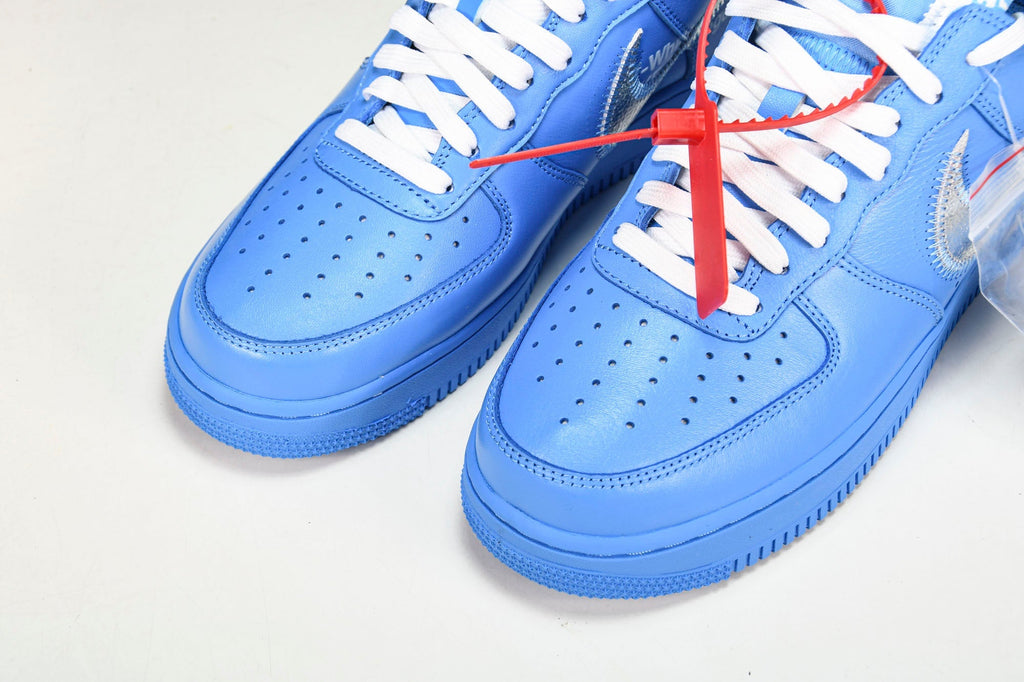 OFF WHITE NIKE AIR FORCE 1 LOW AF1 MCA UNIVERSITY BLUE