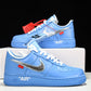 Off-White AF1 MCA University Blue