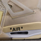 Off-White AJ4 Retro Sail