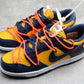Off-White Dnk Low University Gold / Midnight Navy