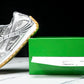 Вottega Veneta Orbit Sneaker 'White Silver Gum'