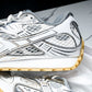 Вottega Veneta Orbit Sneaker 'White Silver Gum'