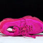 Triple S Sneaker "Fluo Pink"