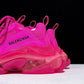 Triple S Sneaker "Fluo Pink"