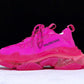 Triple S Sneaker "Fluo Pink"