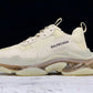 Triple S Sneaker "Off White Clear Sole"