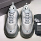Triple S Sneaker "Pearl Grey Clear Sole"