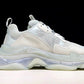 Triple S Sneaker "Pearl Grey Clear Sole"