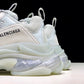 Triple S Sneaker "Pearl Grey Clear Sole"